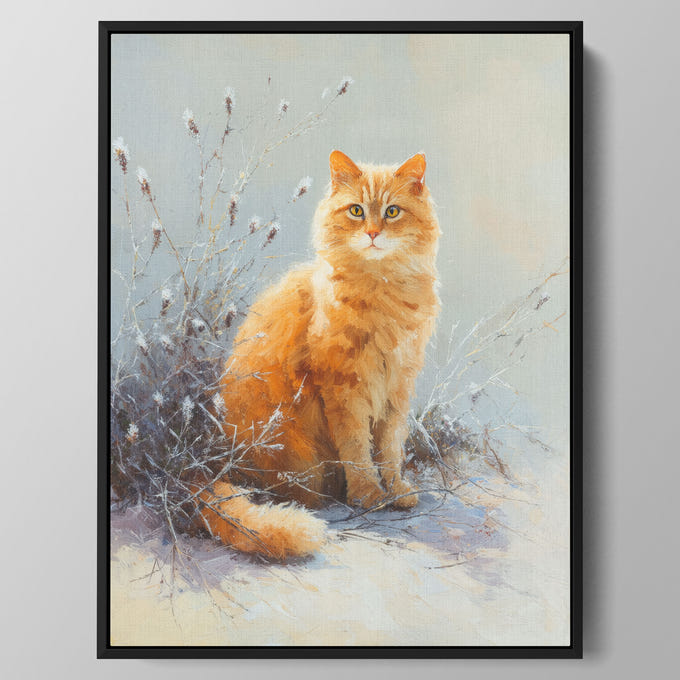 Ginger in Frost Wall Art