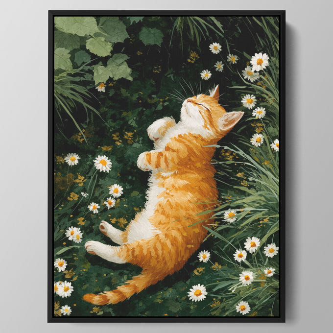 Daisy Patch Nap Wall Art