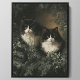 Evergreen Twin Watchers Wall Art