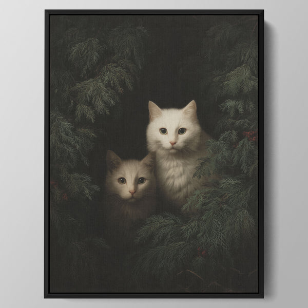 Evergreen Vigil Cat Wall Art