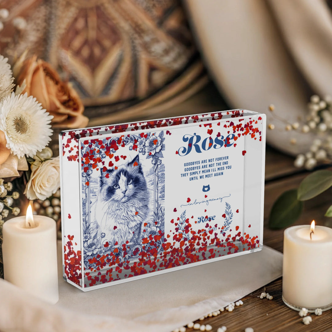 Toile de Jouy Custom Memorial Portrait