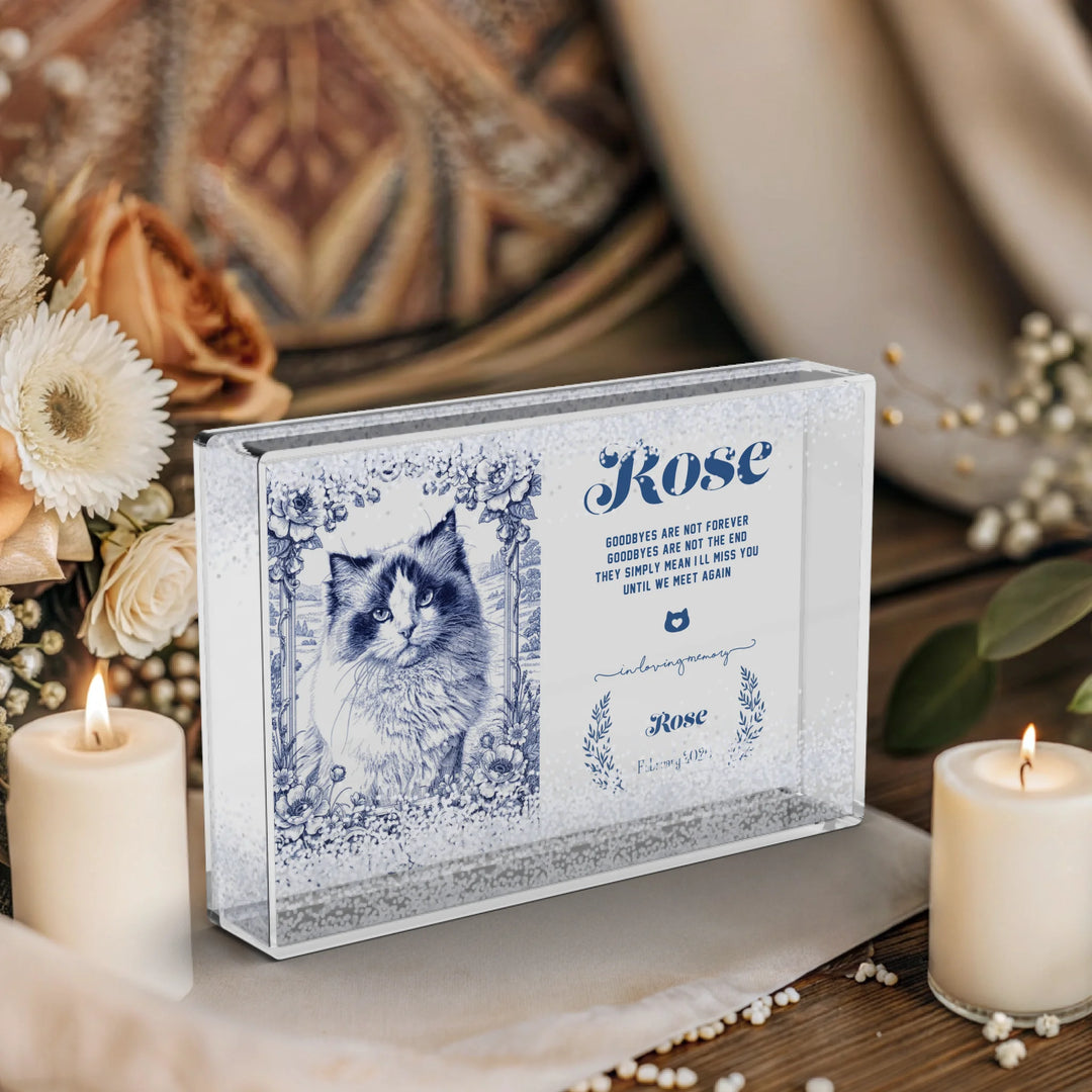 Toile de Jouy Custom Memorial Portrait