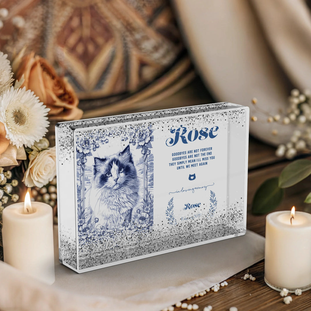 Toile de Jouy Custom Memorial Portrait